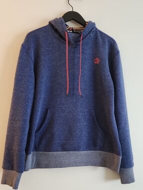 GUC Rabbit Men's Heathered Blue Hoodie Size Small